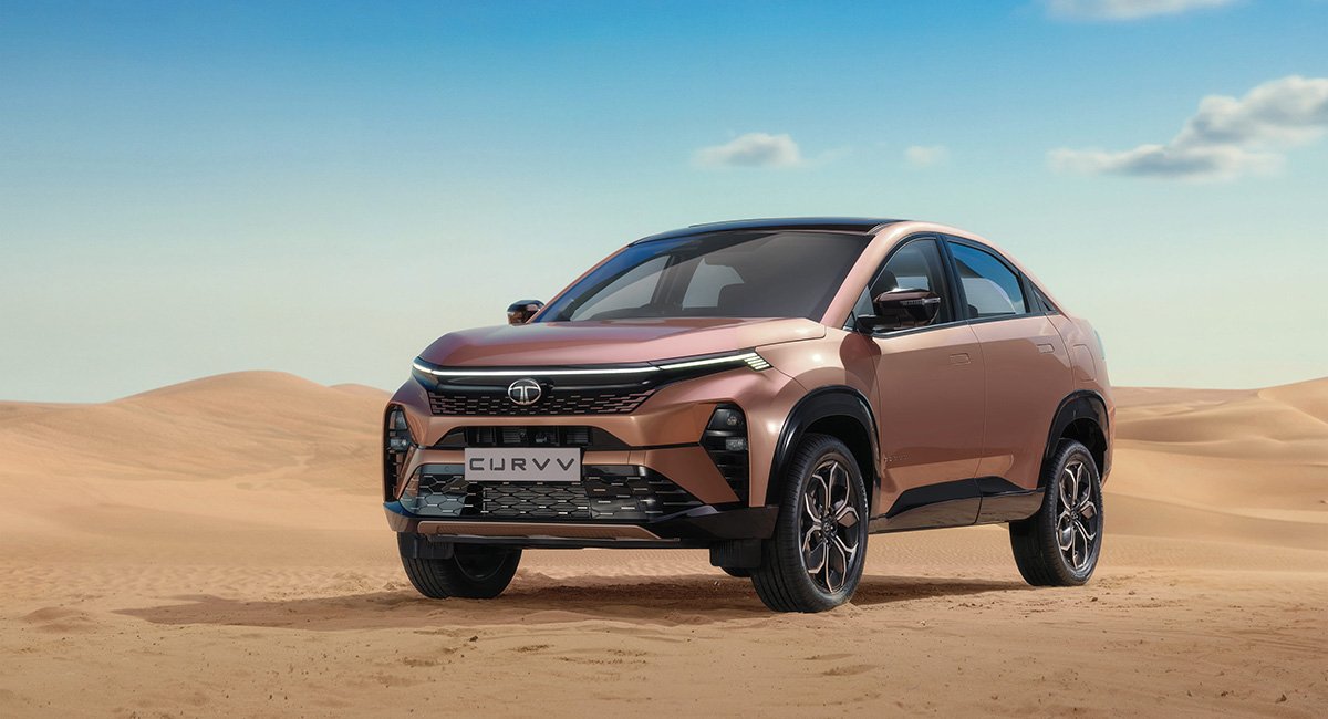 Tata Curvv मॉडर्न कूप-SUV डिजाइन, दमदार इंजन और प्रीमियम फीचर्स के साथ आने वाली नई SUV